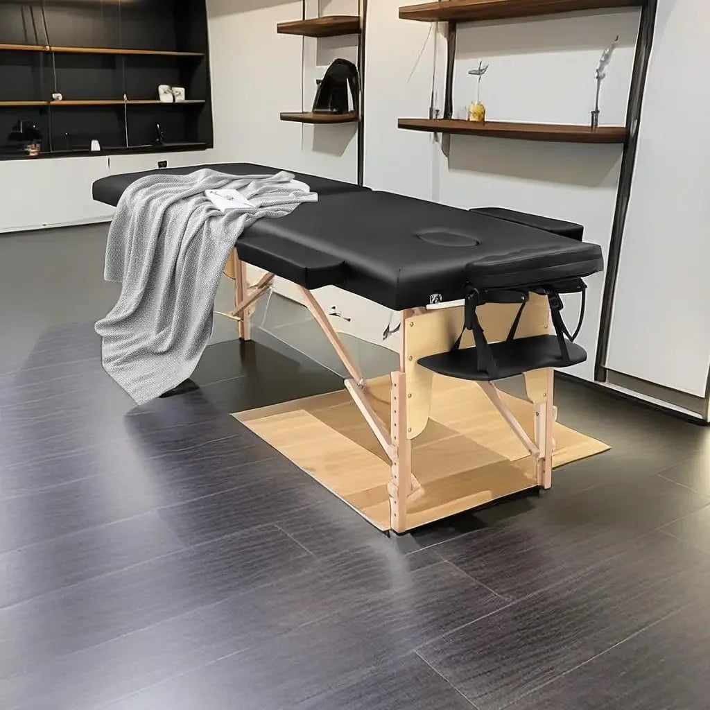 Massage Table Portable Lash Bed: Foldable Physical Therapy Table for Spa Tattoo