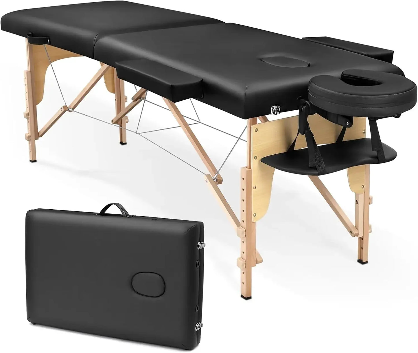 Massage Table Portable Lash Bed: Foldable Physical Therapy Table for Spa Tattoo