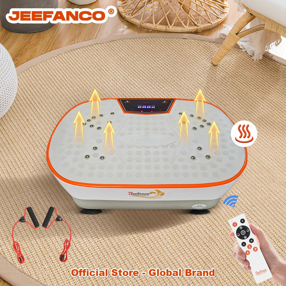 Vertical Vibration Plate Seniors & Teens Silicone Surface Magnetic Heating Fitness Home Efficient Resonance Fitness Machine