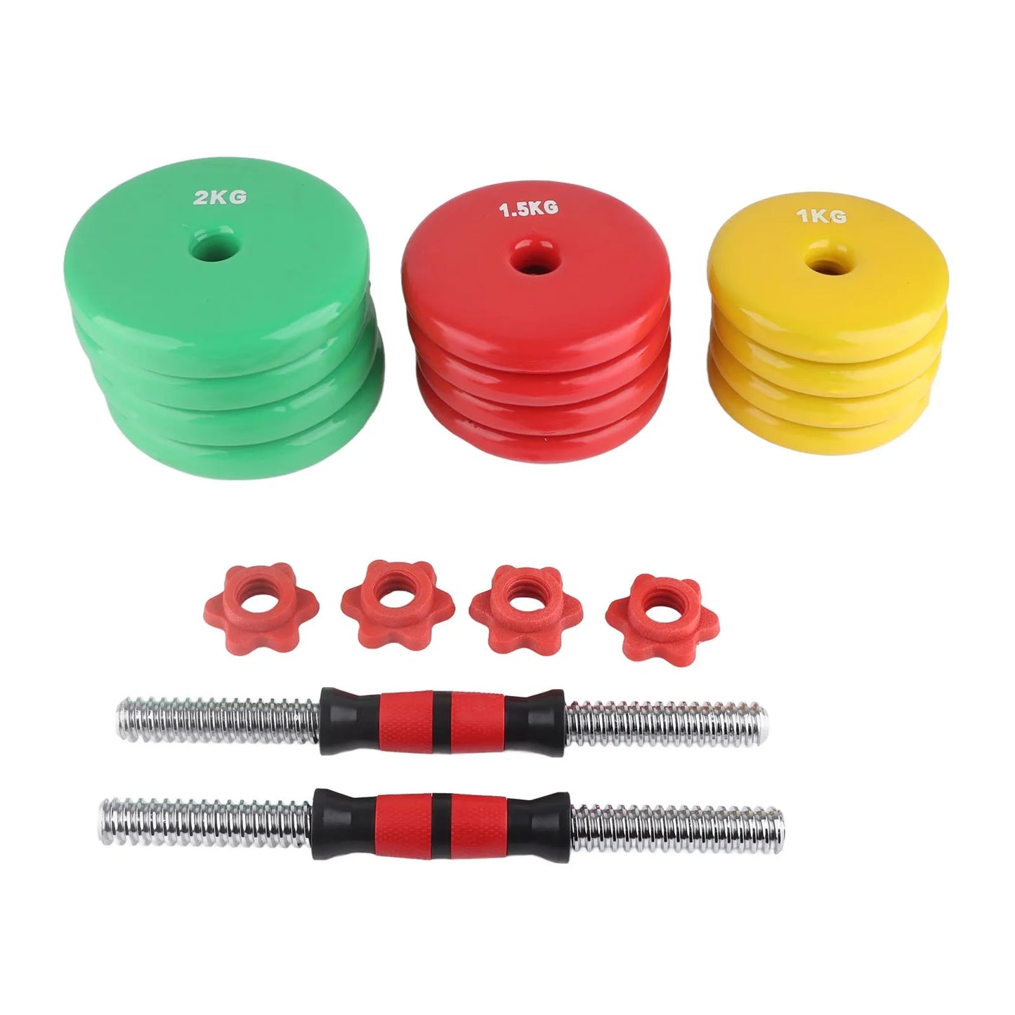 Colorful Dumbbell Colorful Removable Non Slip Grip Fitness Gym Home Weight Lifting Hand Dumbbell Fitness Dumbbell Hand Dumbbell
