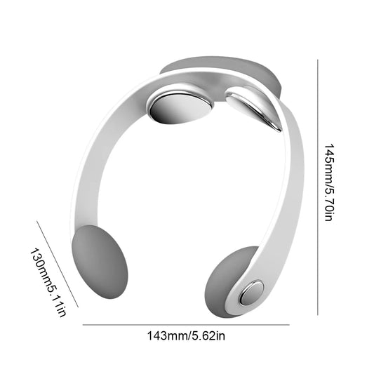 Cervical Massager 5 Gears Adjustment Intelligent Neck Massager Electric Back Neck Shoulder Massager for Relieve Fatigue