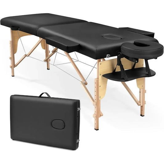 Massage Table Portable Lash Bed: Foldable Physical Therapy Table for Spa Tattoo